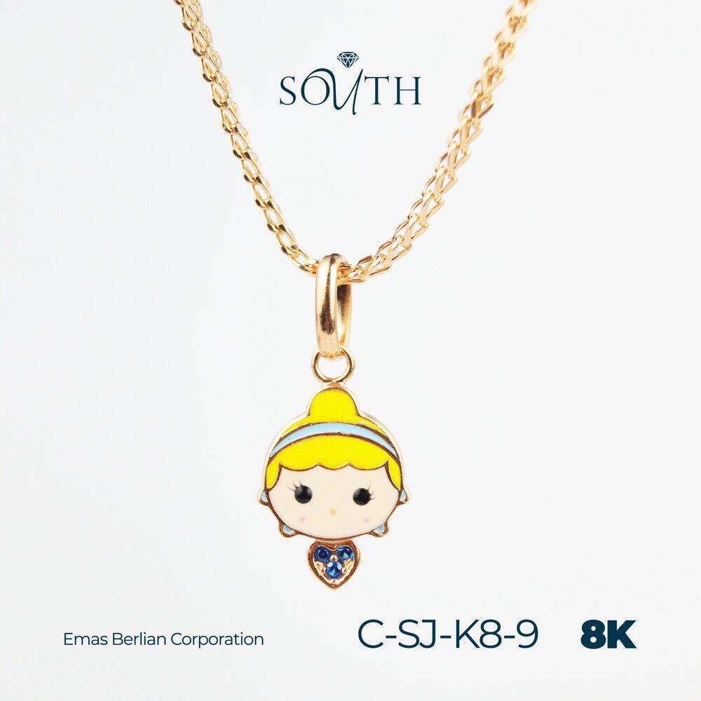 Kalung South Jewelry K8-9 - Disney Yellow