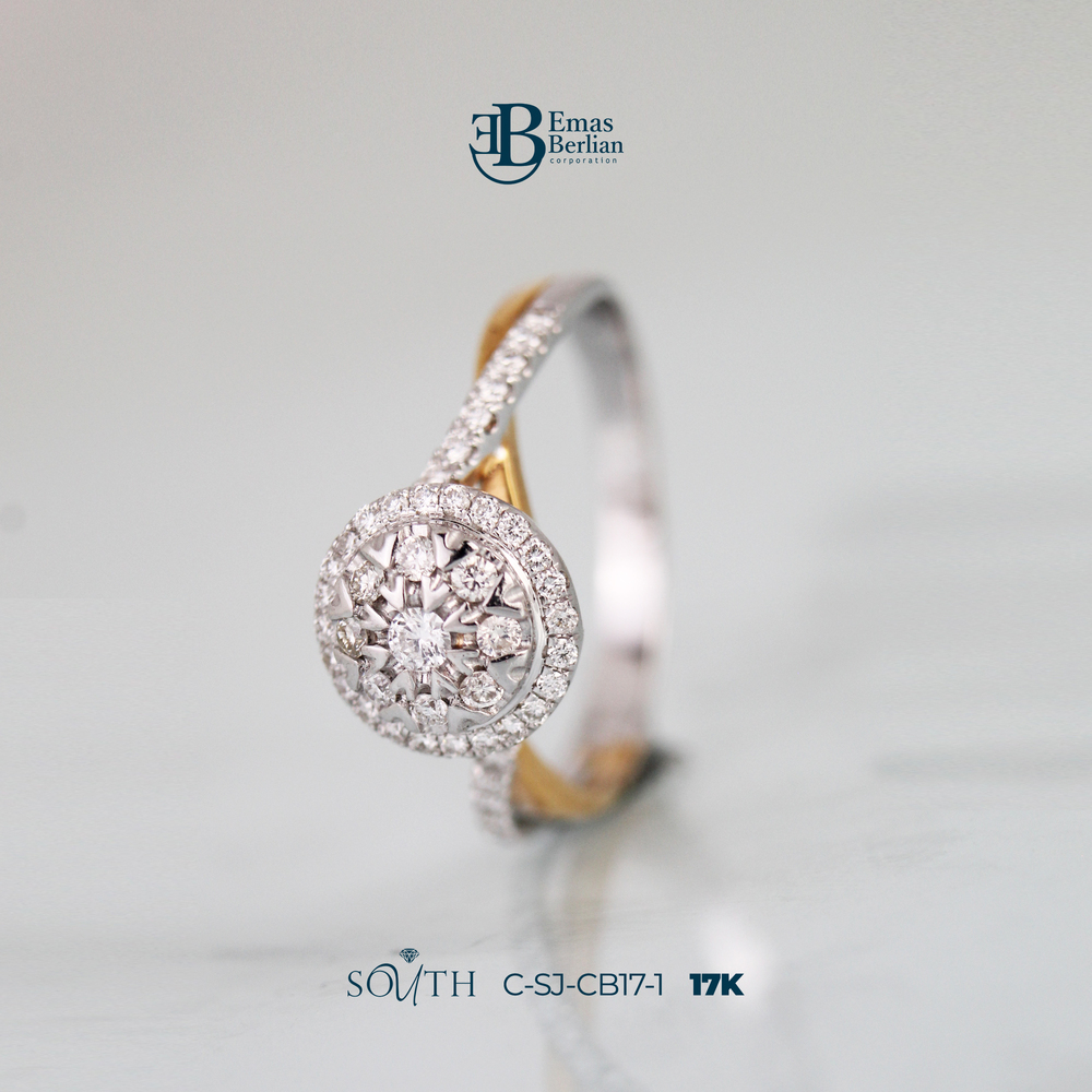 Cincin Berlian South Jewelry CB17-1